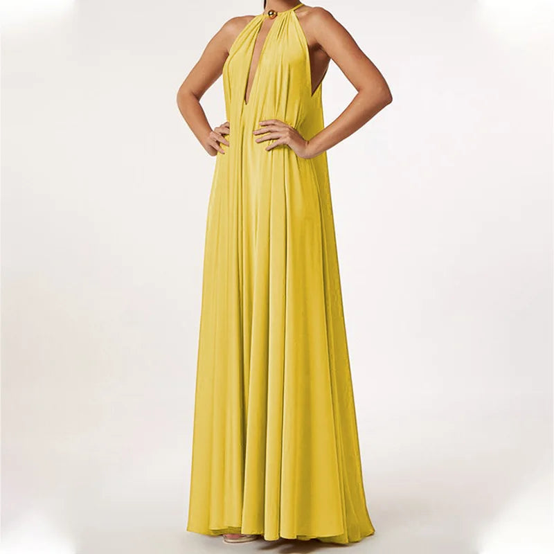 Elsa | Wunderschönes Sommer-Maxi-Kleid