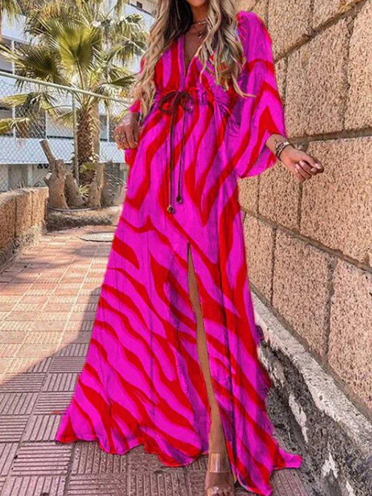 Isla | Stilvolles buntes Kleid