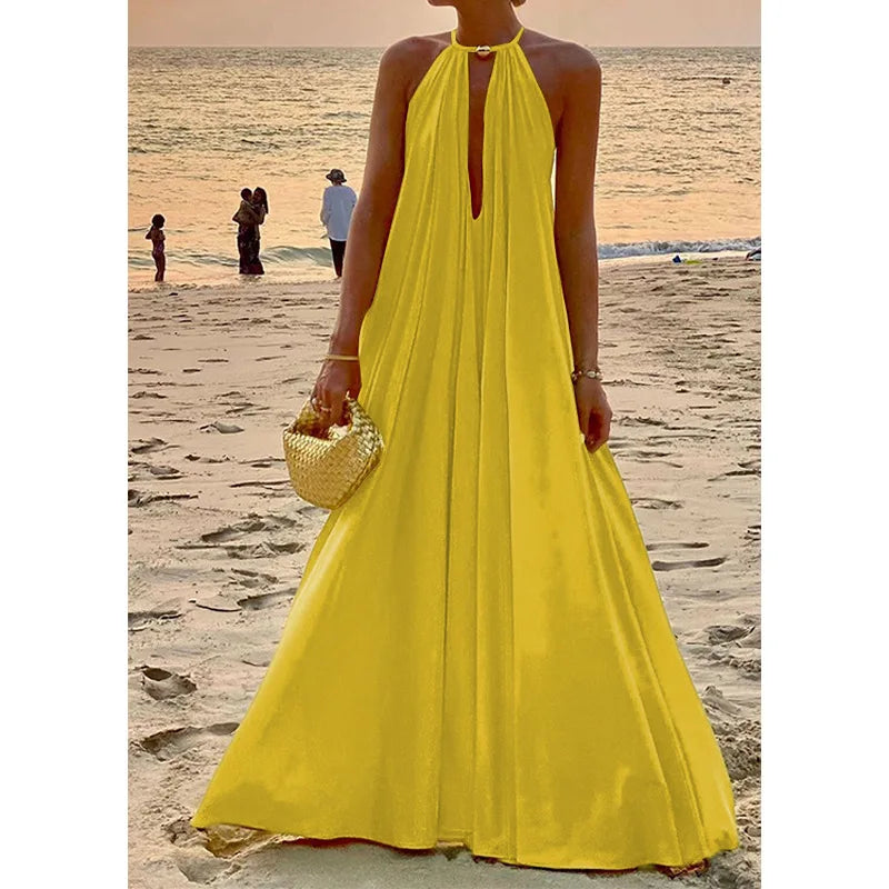 Elsa | Wunderschönes Sommer-Maxi-Kleid