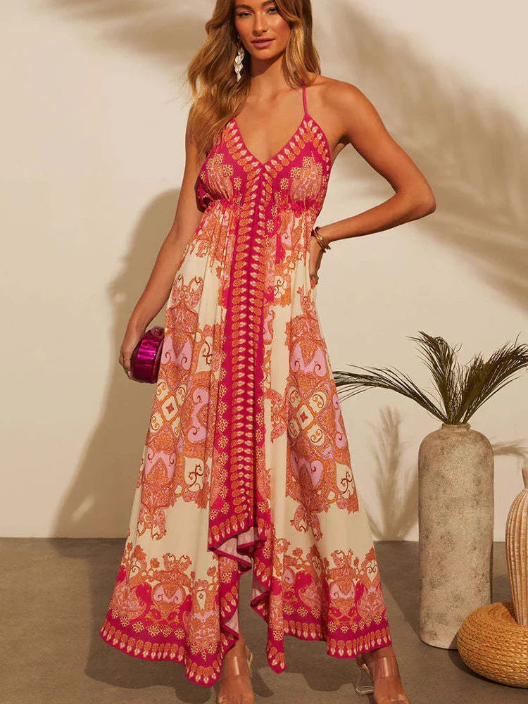 Valeria | Boho-Maxikleid