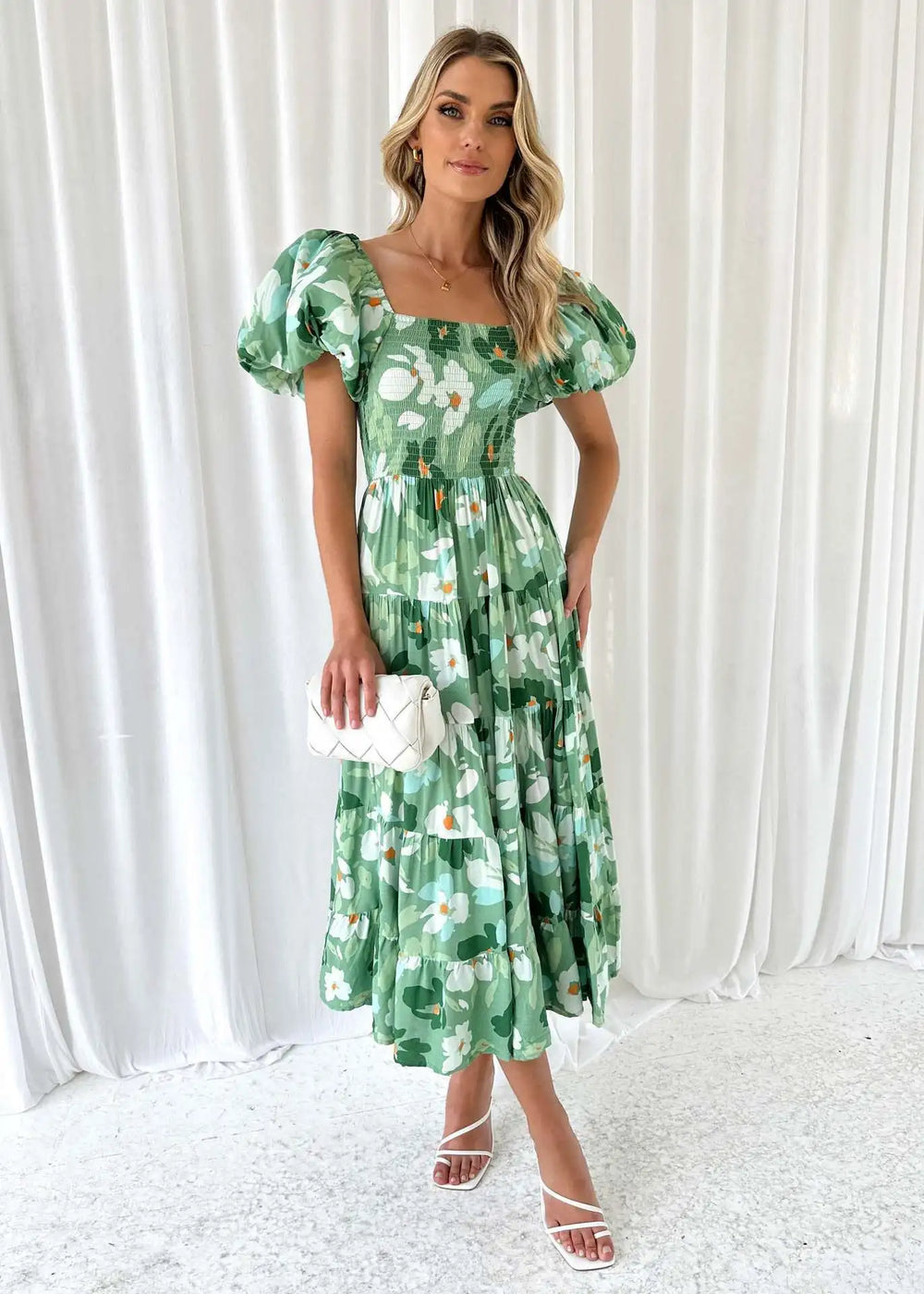 Celeste | Off-Shoulder Maxikleid