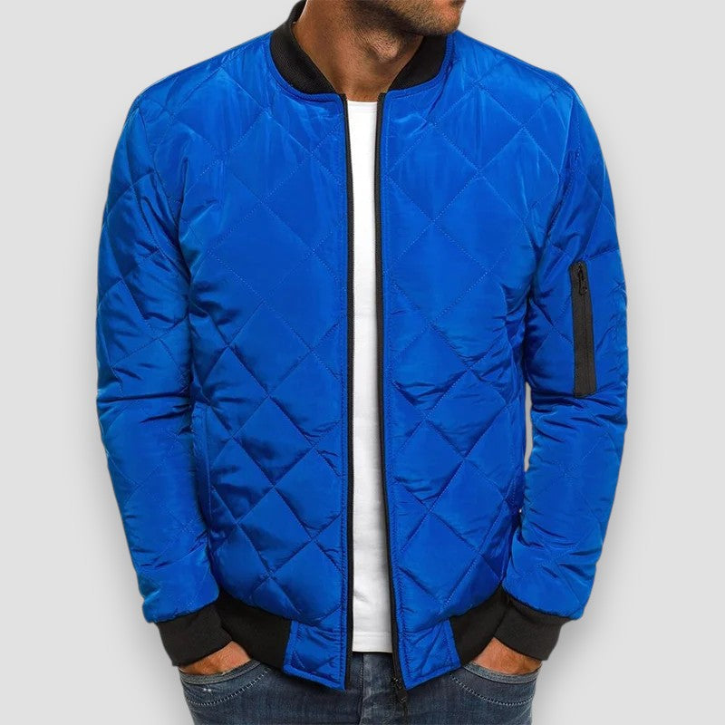 Kjell | Baumwolljacke mit Karomuster