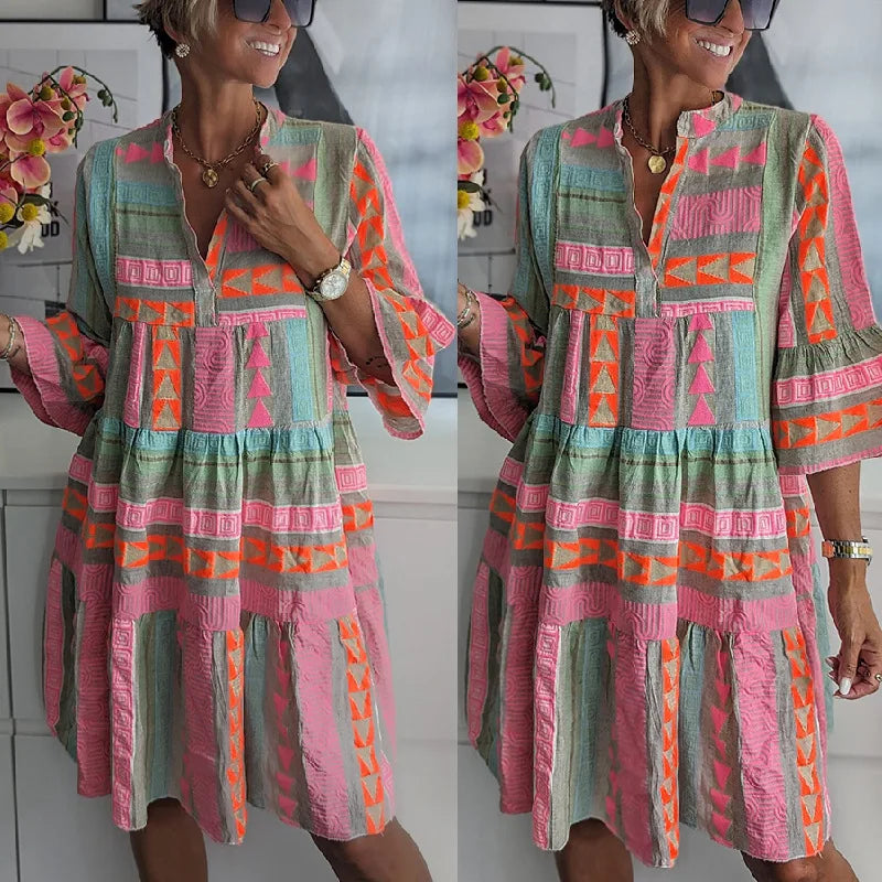 Paula | Boho-Frühlingskleid