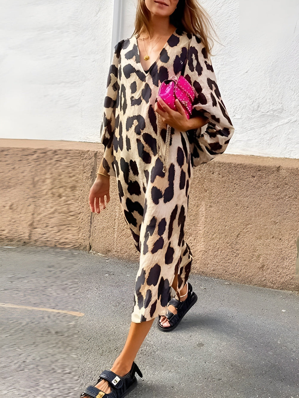 Silvie | Kühnes und elegantes Leopardenkleid