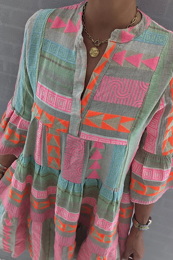 Paula | Boho Frühlingskleid