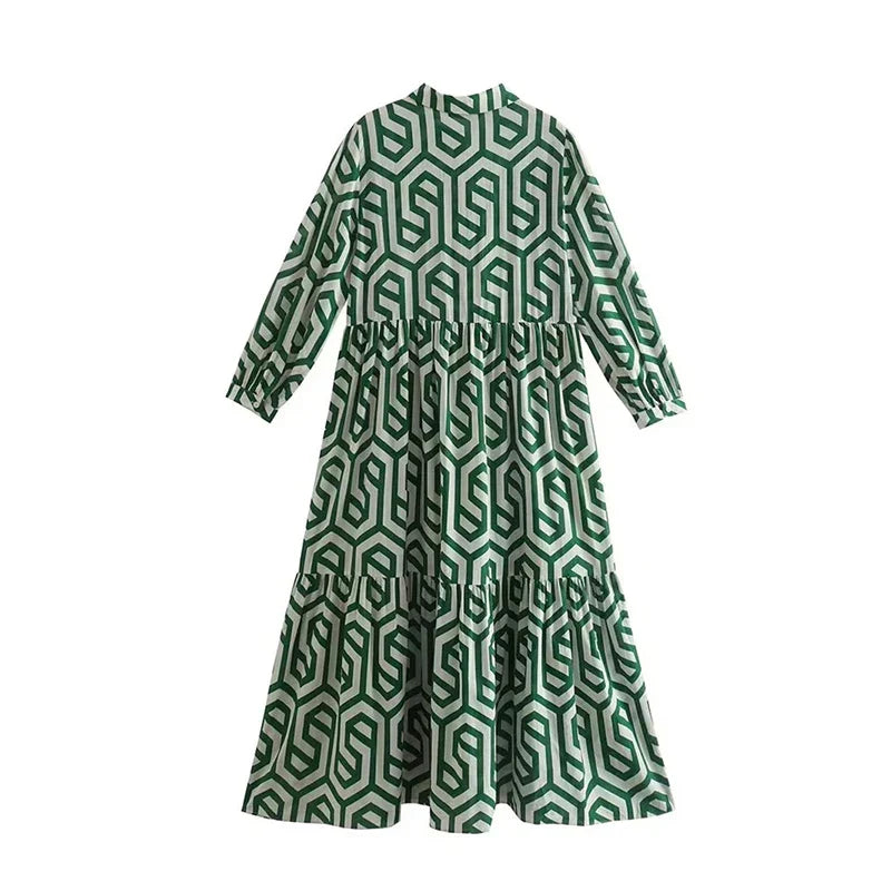 Thalia | Langarm Hemdblusenkleid