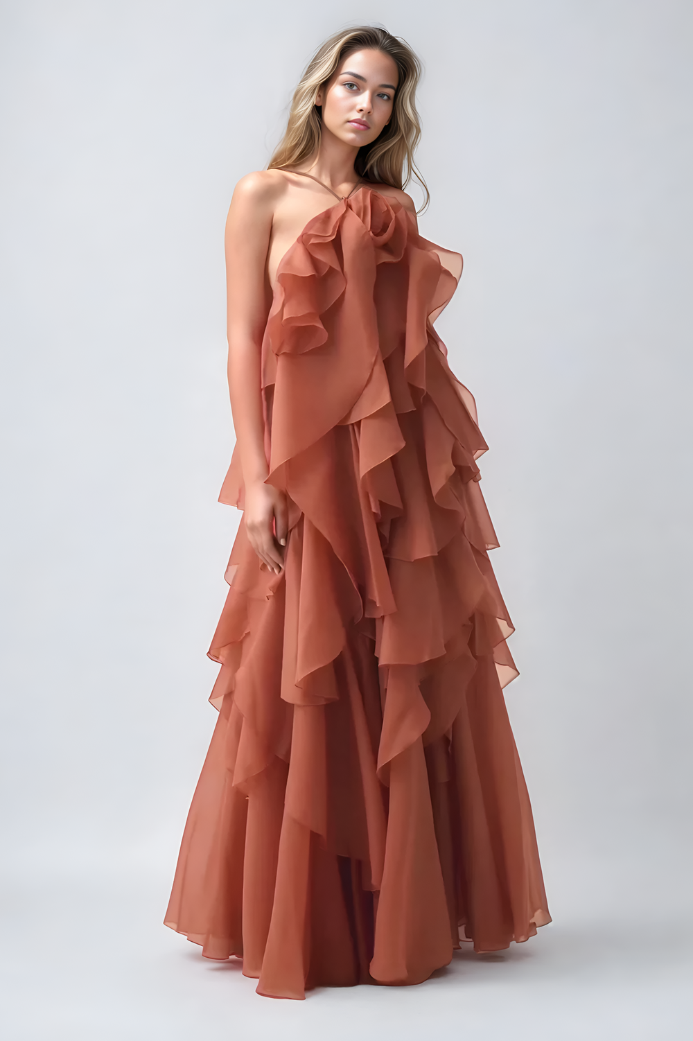 Leia | Raffiniertes Maxikleid