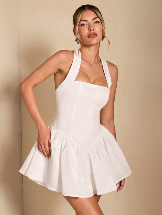 Georgia | Neckholder-Minikleid