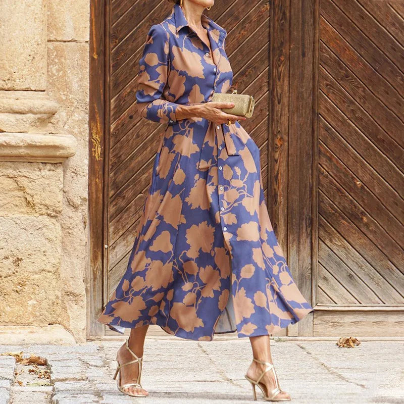 Mariella | Klassisches Kleid mit Taillenkordel