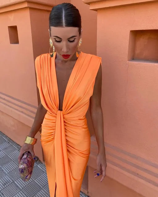 Lily | Elegantes Plissiertes Kleid
