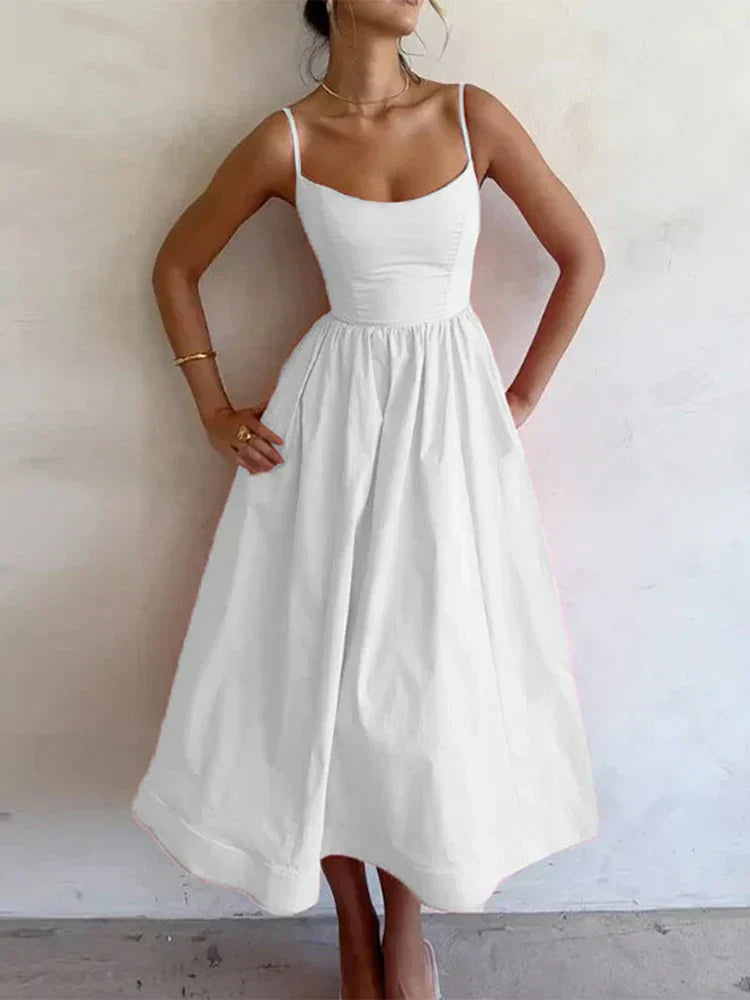 Weronika | Elegantes Trägerkleid