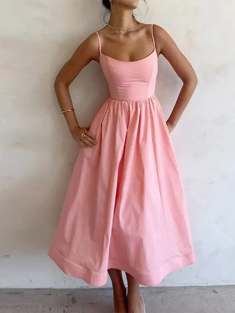 Weronika | Elegantes Trägerkleid