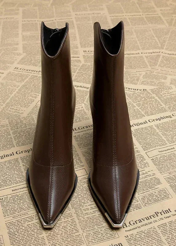Maya | Spitz zulaufende Stiefeletten