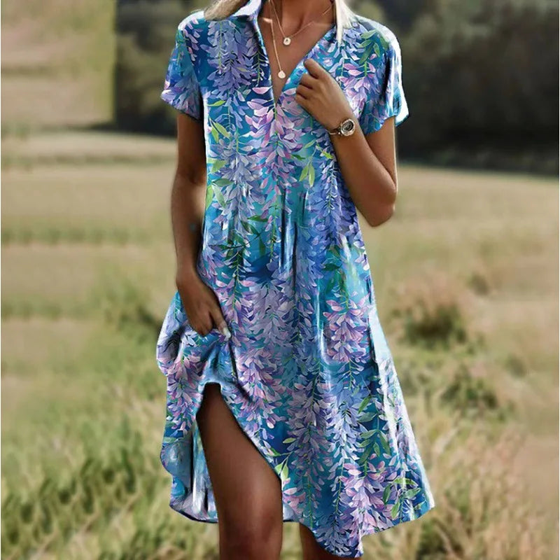 Maravella Vintage Boho Urlaubskleid