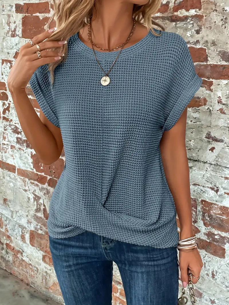 Treasa | Bluse mit weichem Kragen