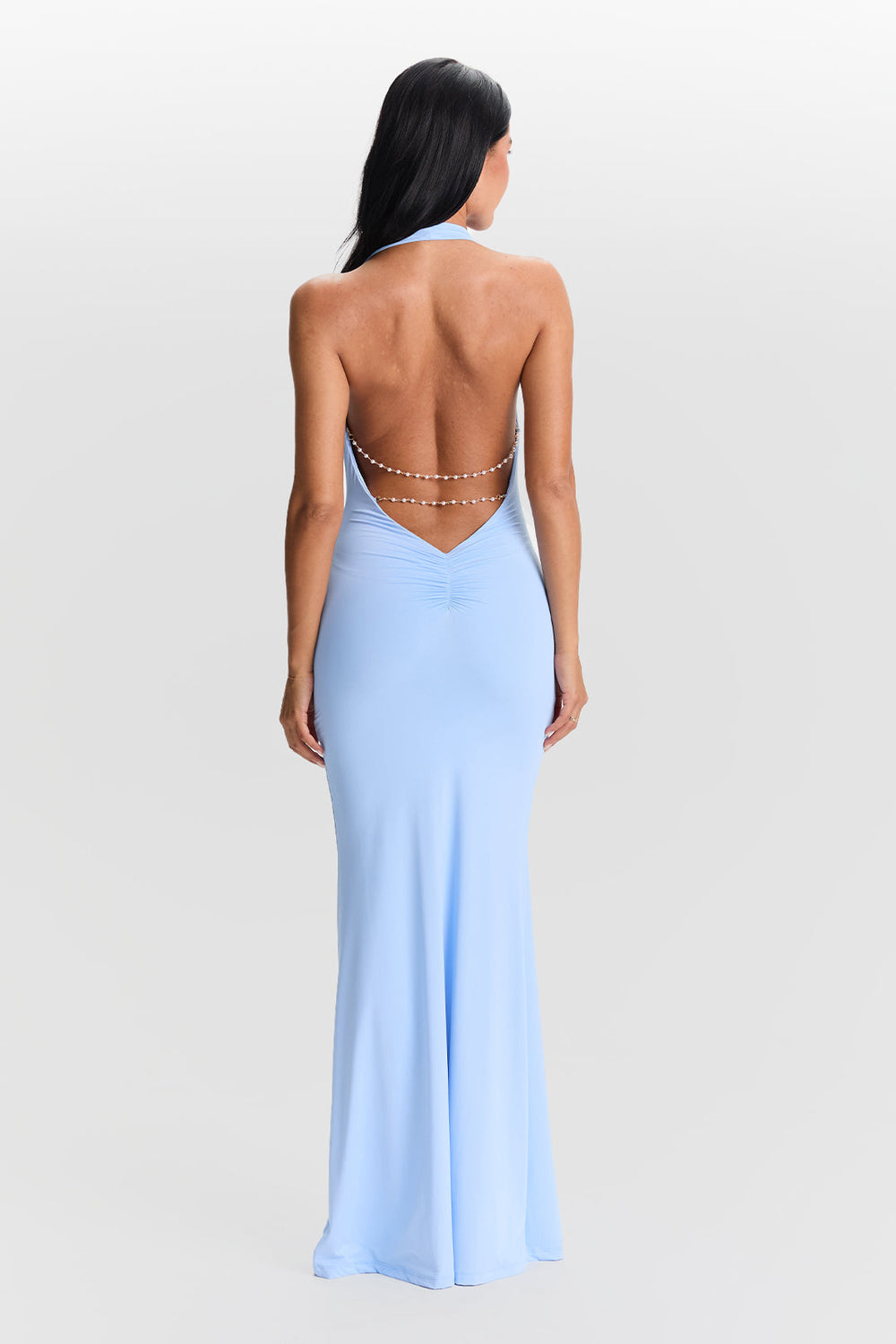 Valeria | Kleid mit Wasserfallausschnitt
