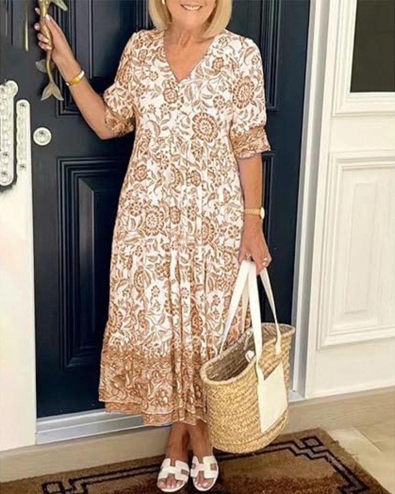 Thessaly | Midi-Kleid für ruhige Tage