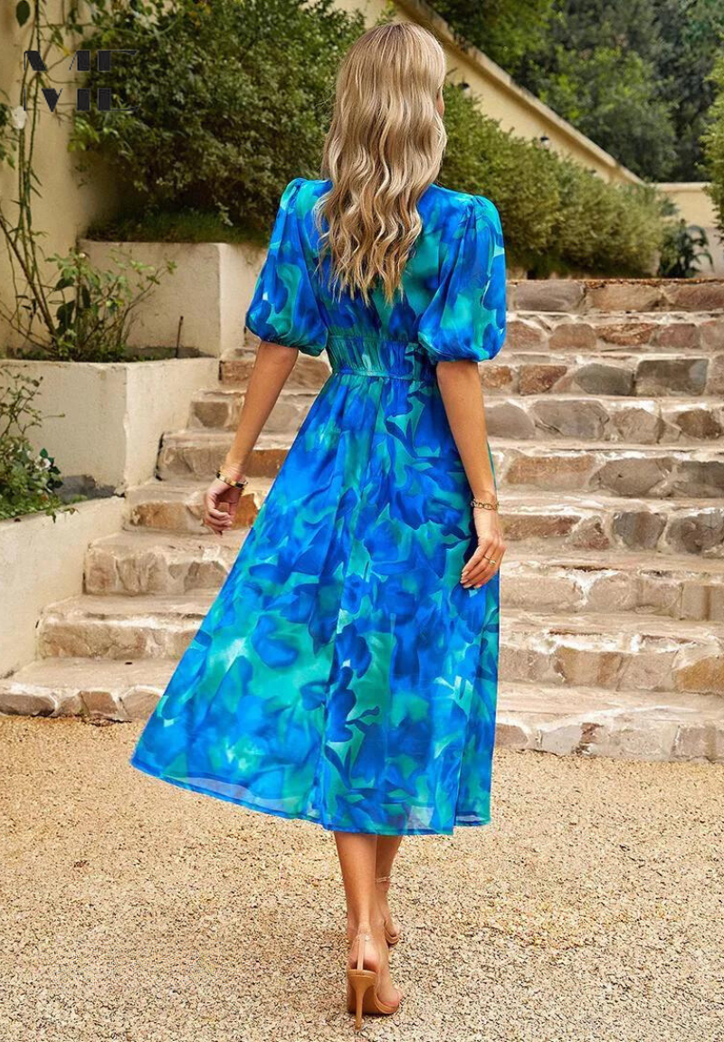 Danielle | Luxuriöses, zeitloses Midikleid