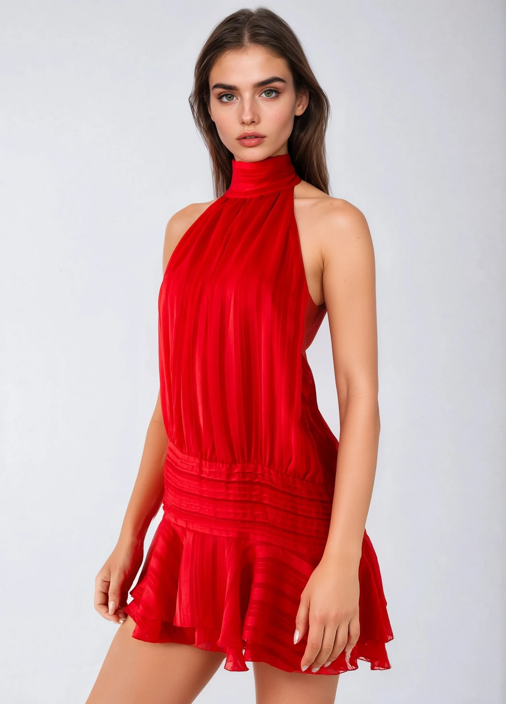 Celina | Elegantes Perlenkleid