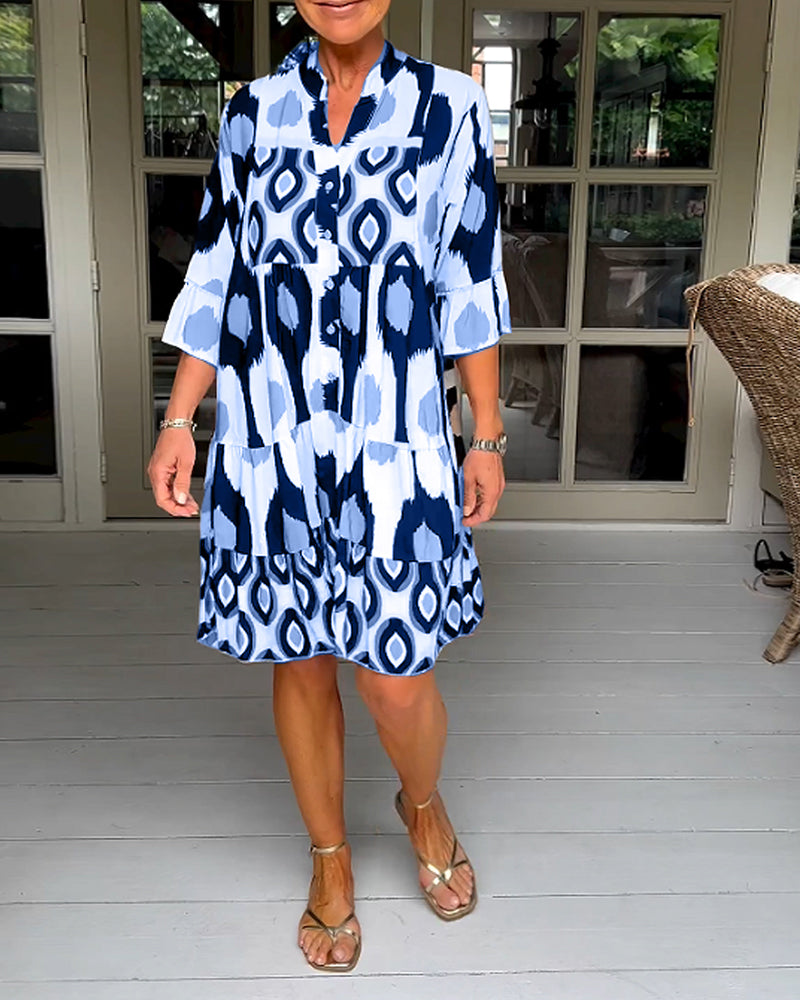 Frances | Freizeitkleid mit halbem Ärmel