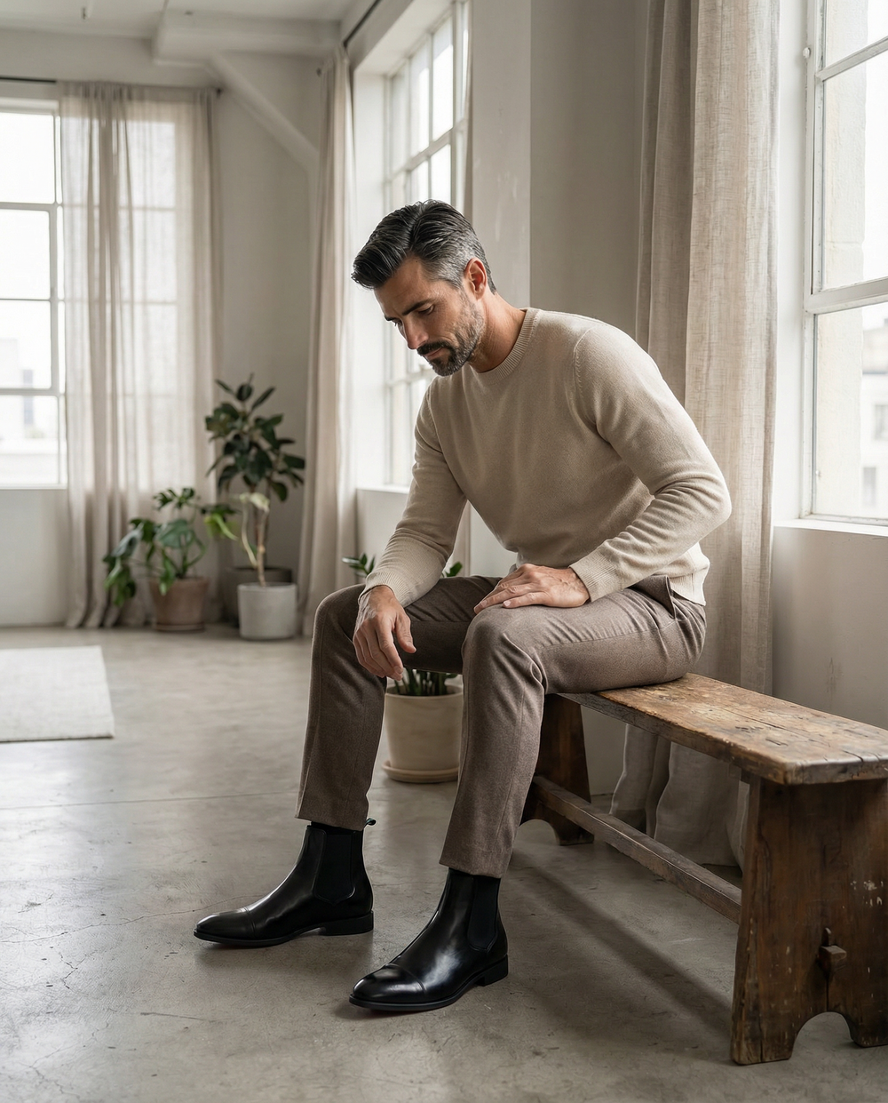 Tiberio | Elegantes Chelsea Boot Design