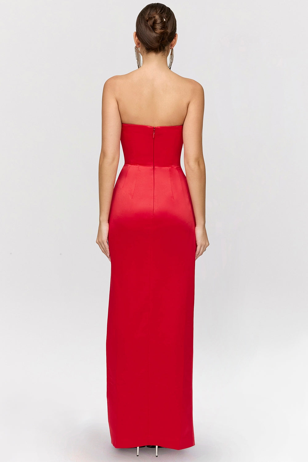Pariel | Trägerloses Maxikleid