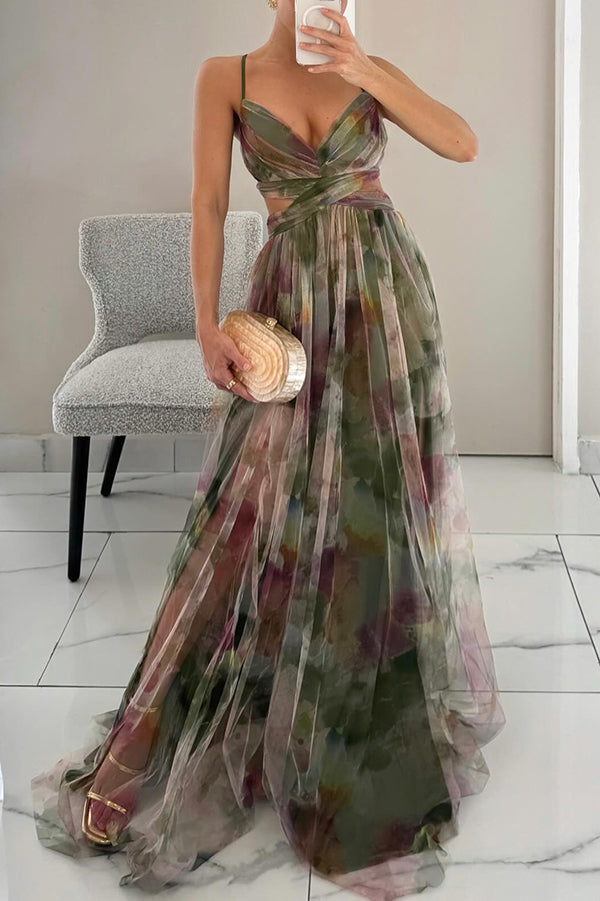 Elanisse | Atemberaubendes Floral Maxikleid