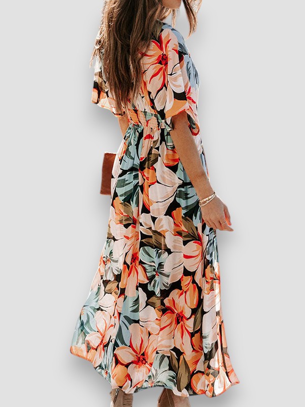 Karina | Geblümtes Kleid
