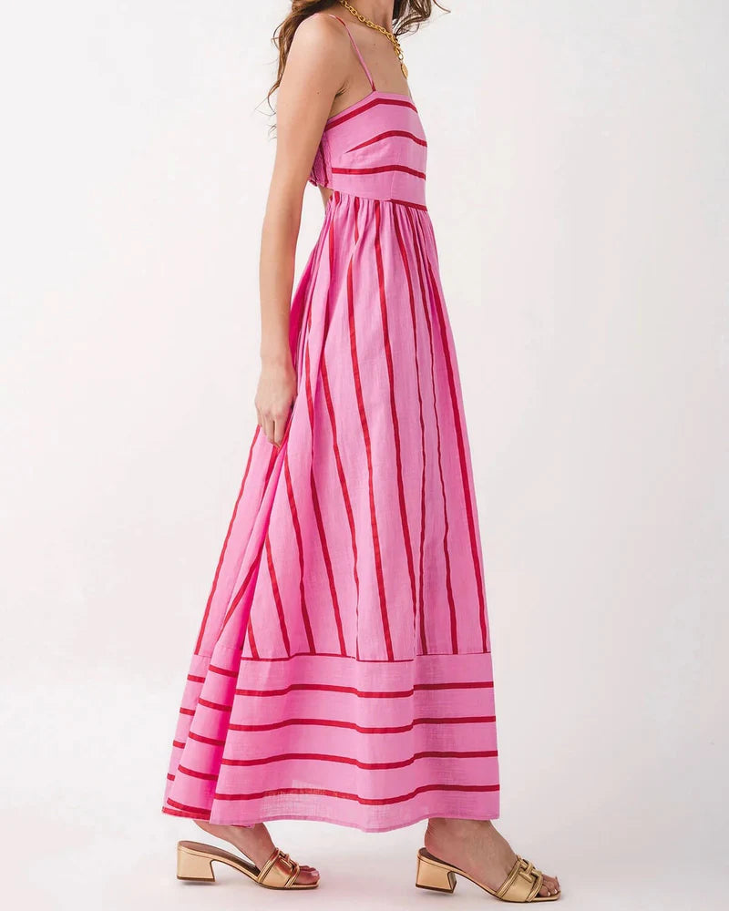 Lumi | Luftiges Blumen-Maxikleid