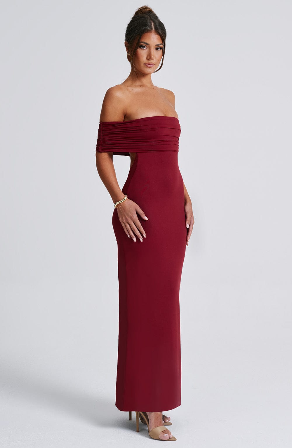 Isadora | Off-Shoulder Maxikleid