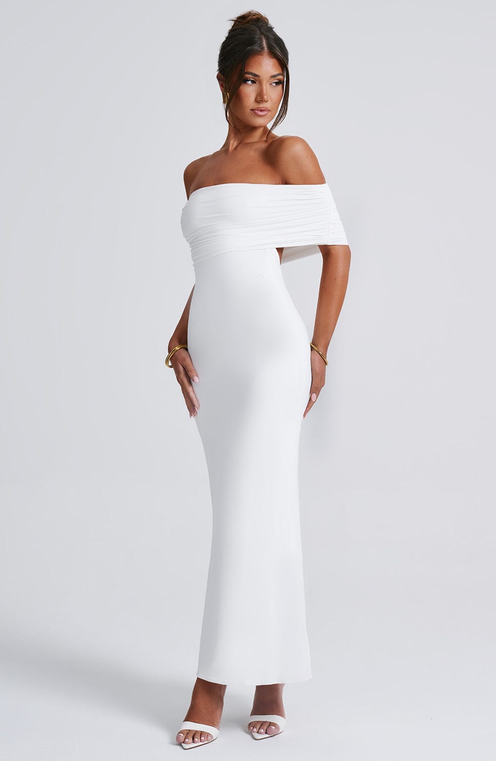 Isadora | Off-Shoulder Maxikleid