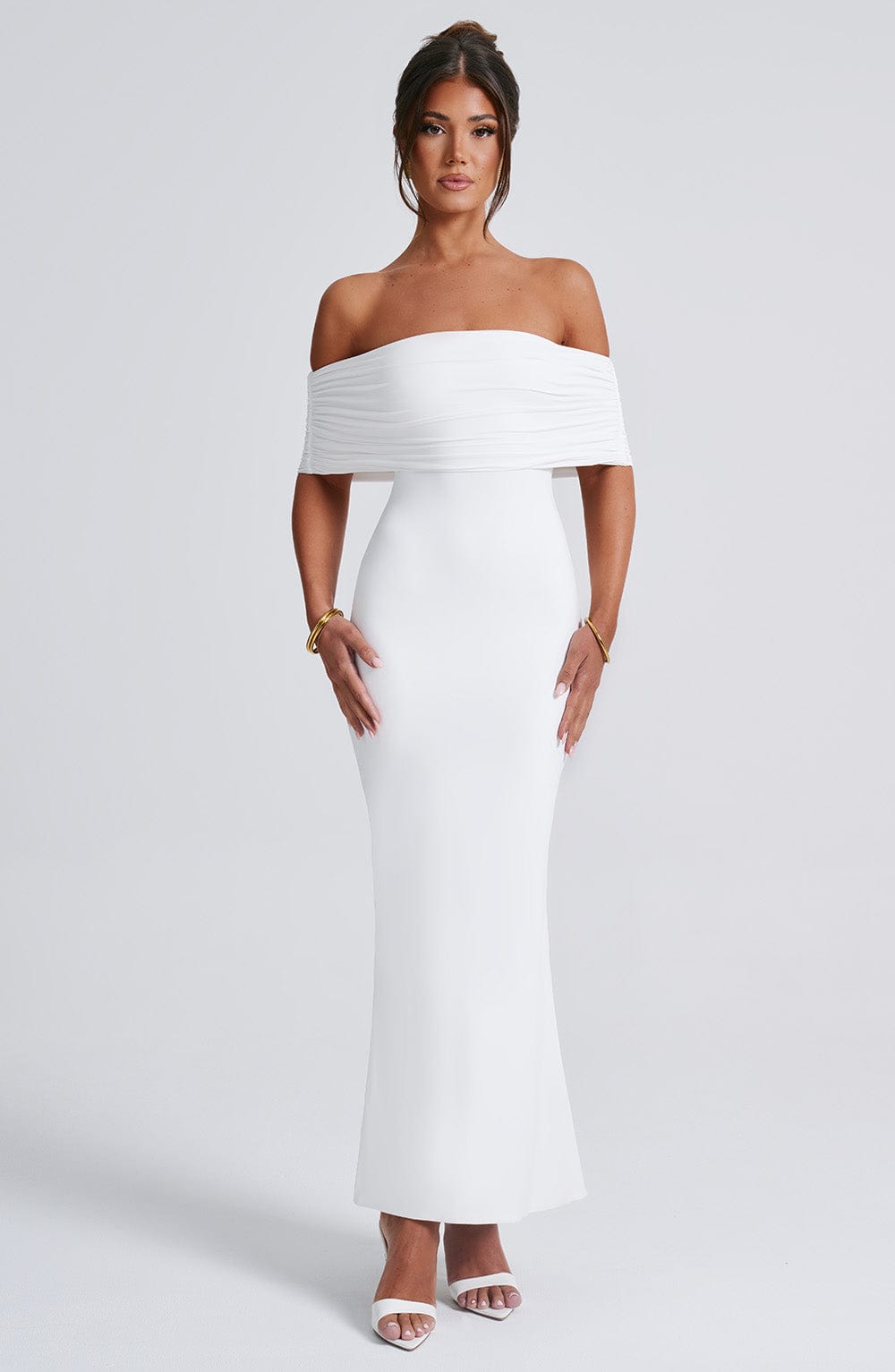 Isadora | Off-Shoulder Maxikleid