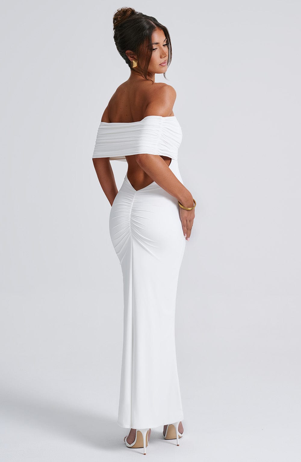 Isadora | Off-Shoulder Maxikleid