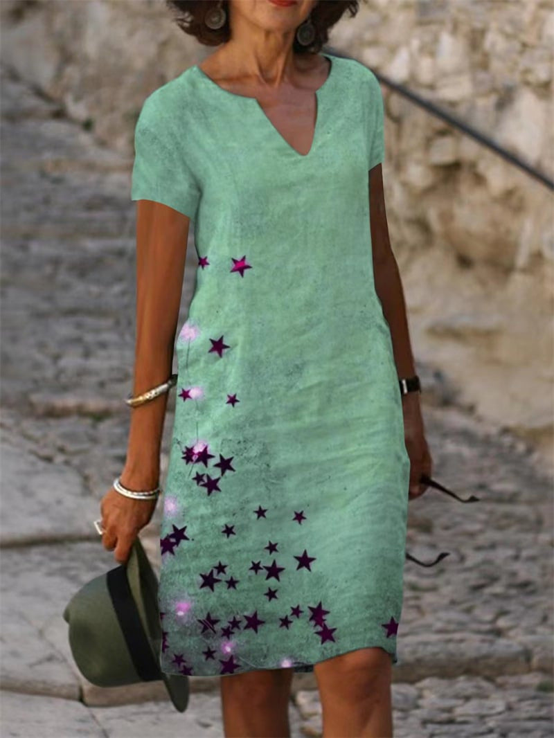 Josette | Elegantes Kleid mit V-Ausschnitt