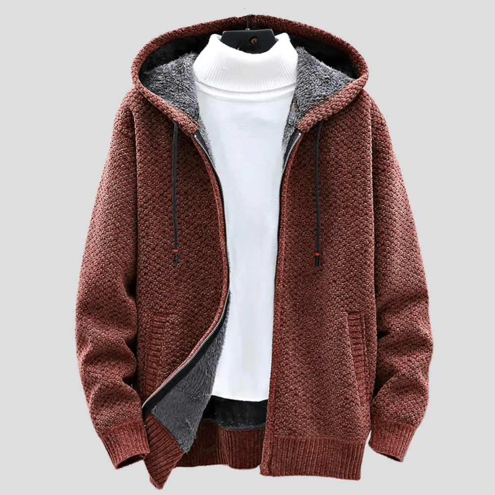 Alaric | Heritage Strick Zip-Hoodie