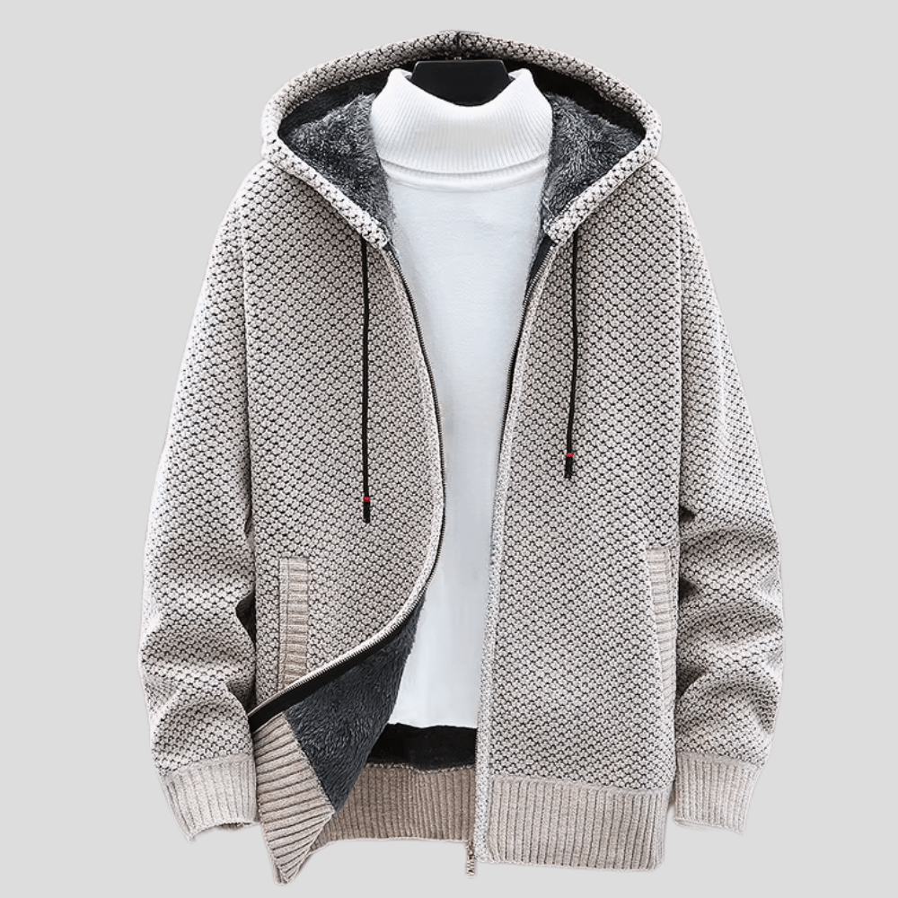 Alaric | Heritage Strick Zip-Hoodie
