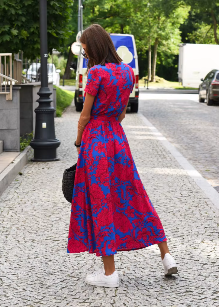 Elianne | Fließendes und modernes Sommerkleid
