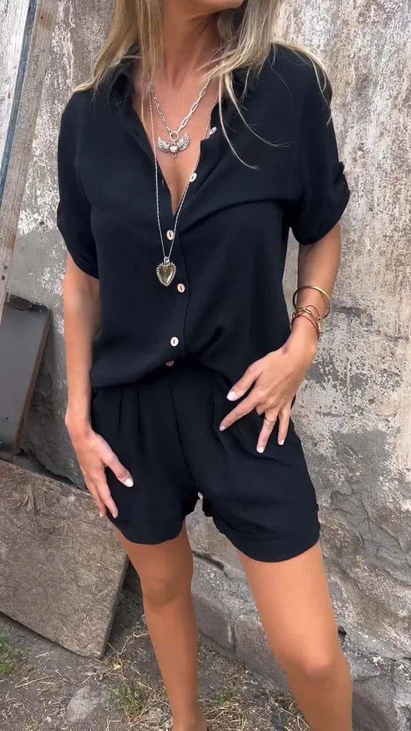 Kinsley | Sommerliches Set aus Leinenstoff