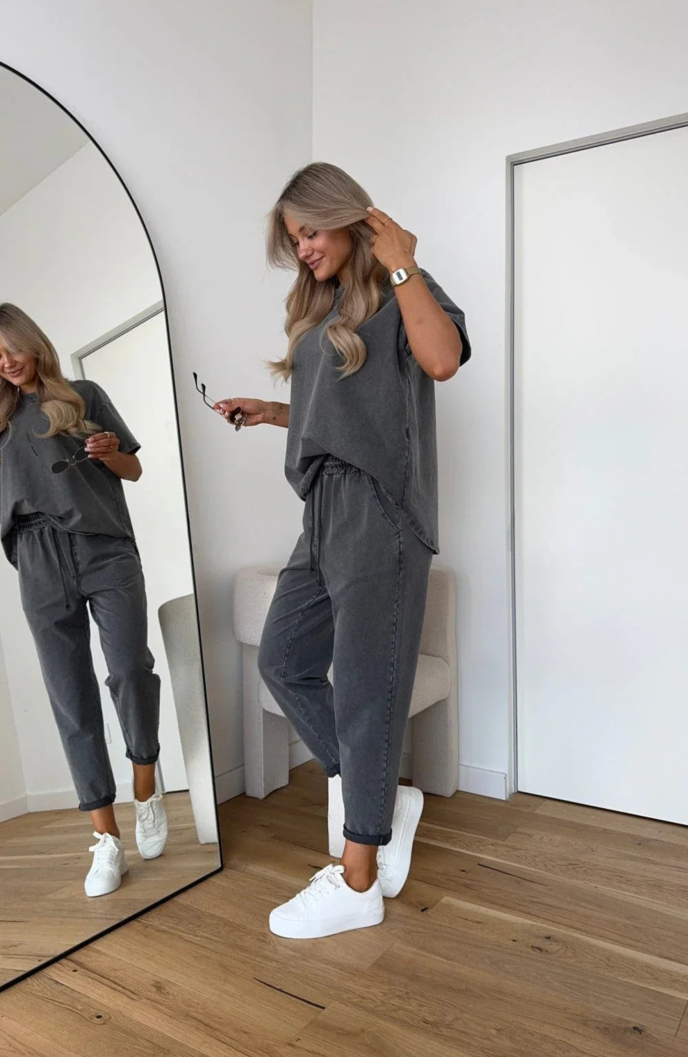 Zhaklina | Elegantes Atmungsaktives Set