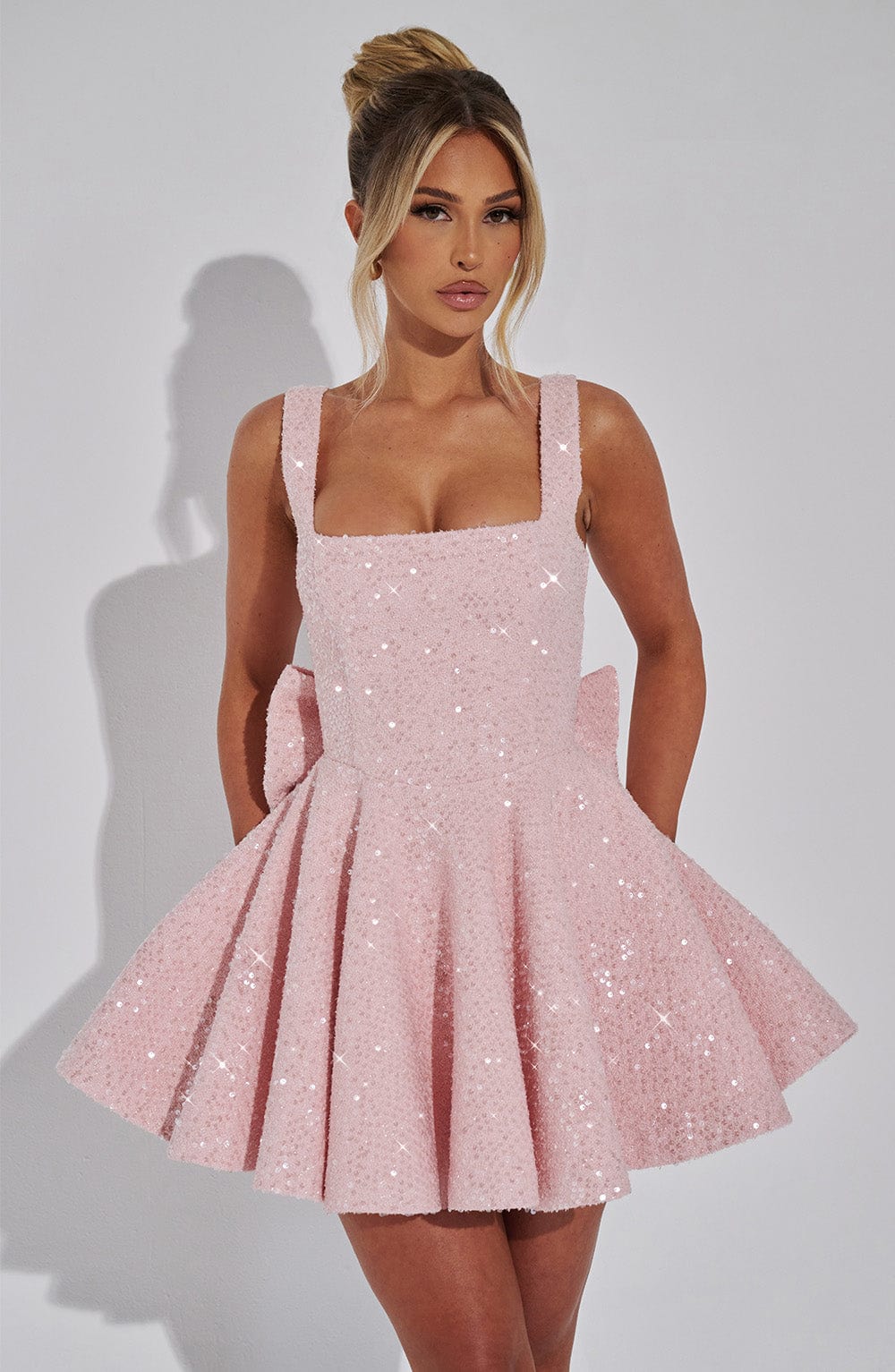 Luniva | Mini-Kleid mit Schleife
