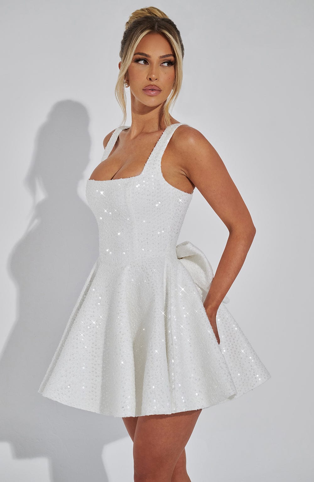 Luniva | Mini-Kleid mit Schleife