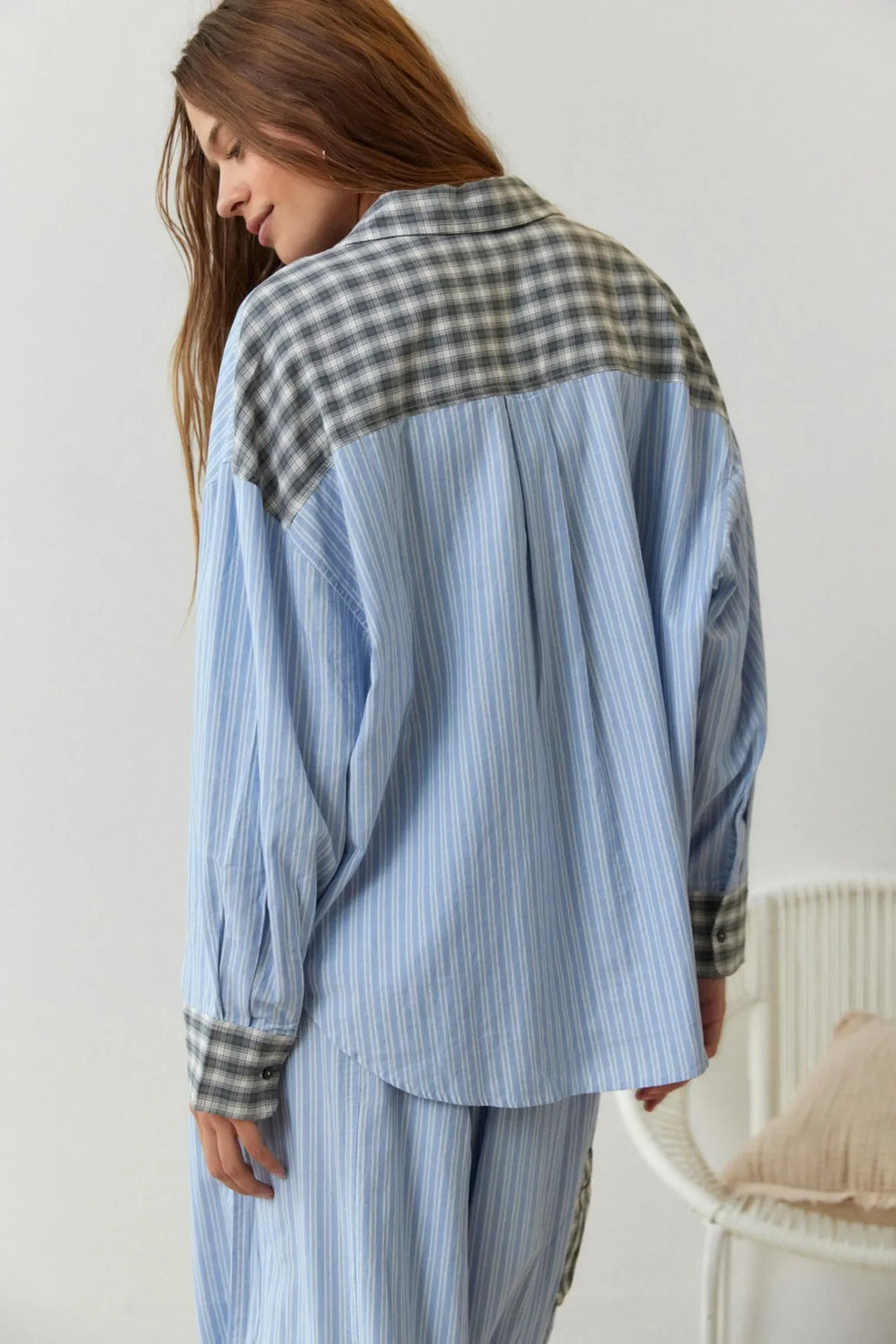 Payton Traumhafter Pyjama-Set | Blau