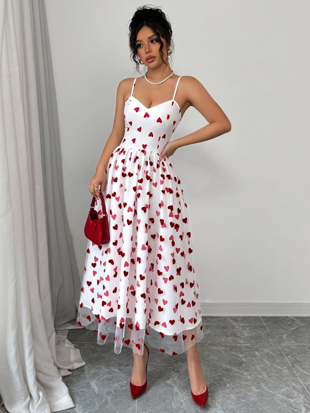 Amora | Heart Slip Kleid