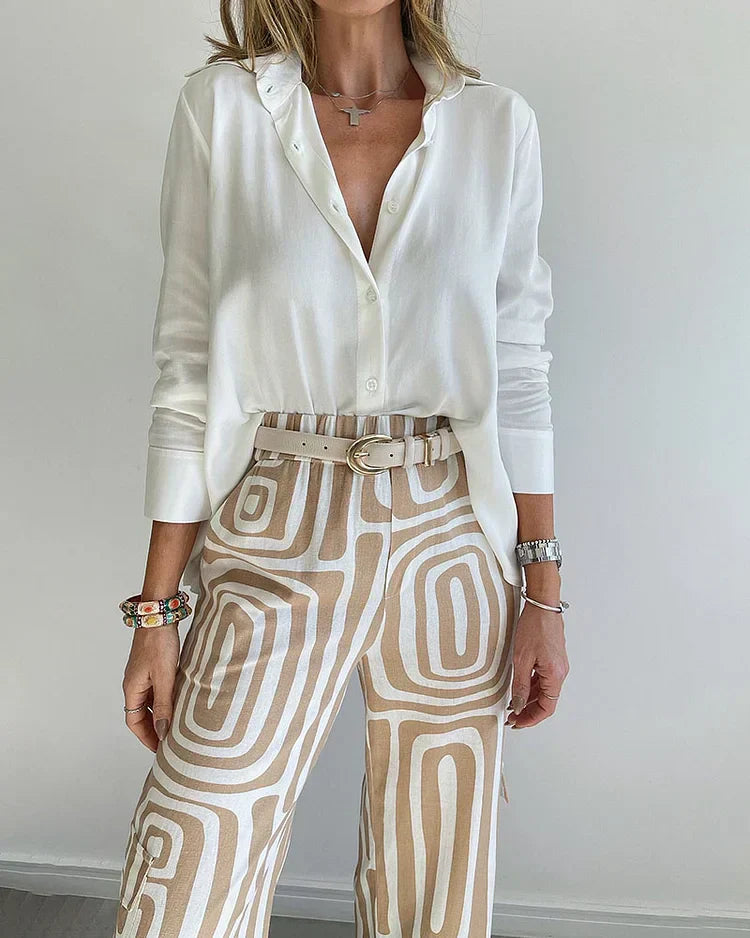 Sunniva | Anmutiges Outfit-Set