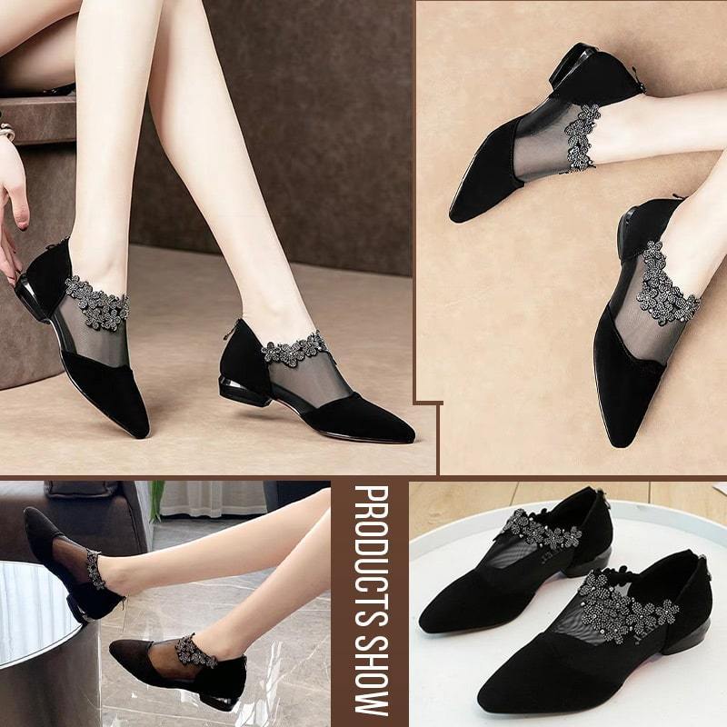 Luna | Pumps Mit Dickem Strassabsatz