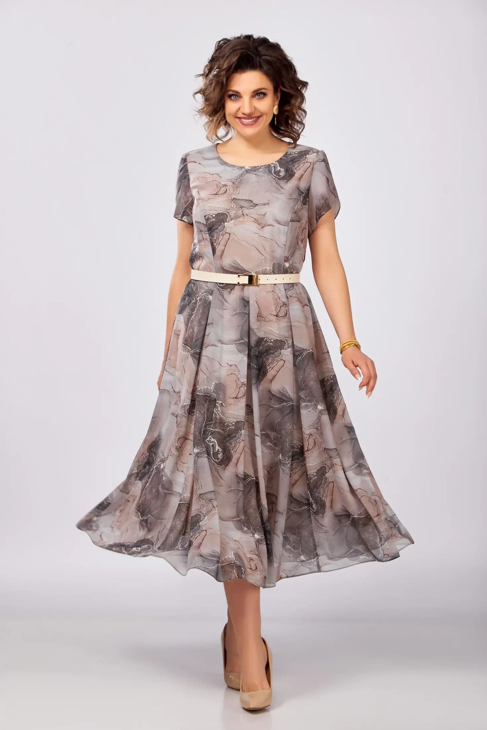 Indah | Klassisches Charm Kleid