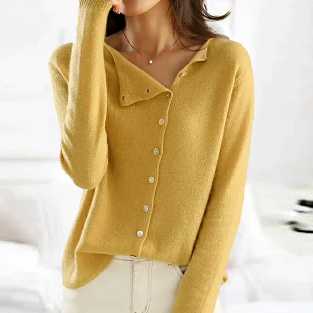 Savannah | Raffinierter Knopf-Cardigan