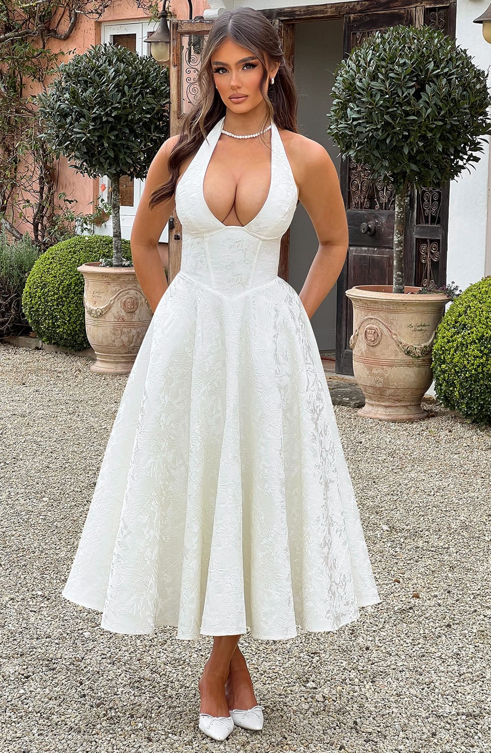 Catalina | Romantisches Midikleid