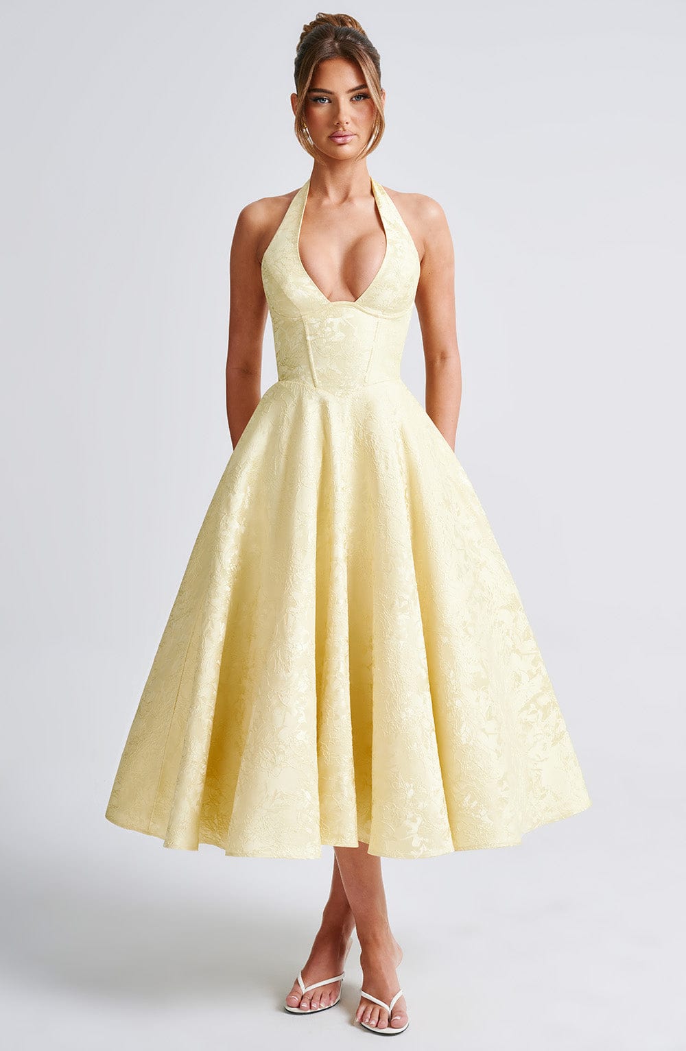 Dahlia | Romantisches Midikleid