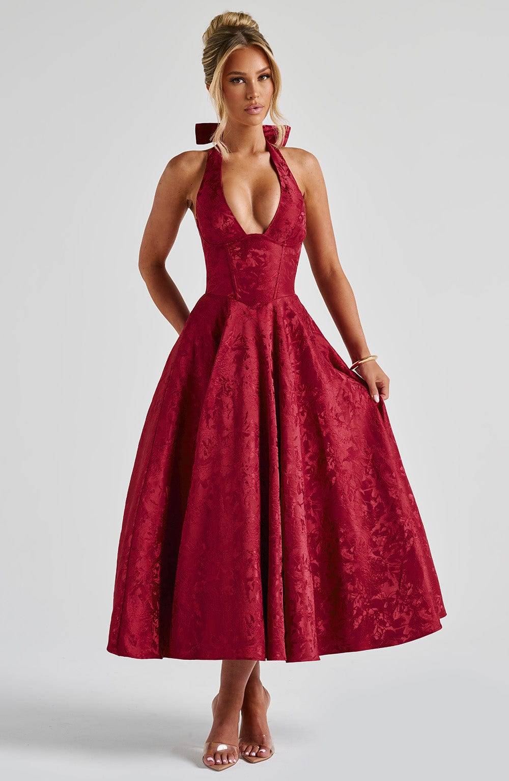 Dahlia | Romantisches Midikleid